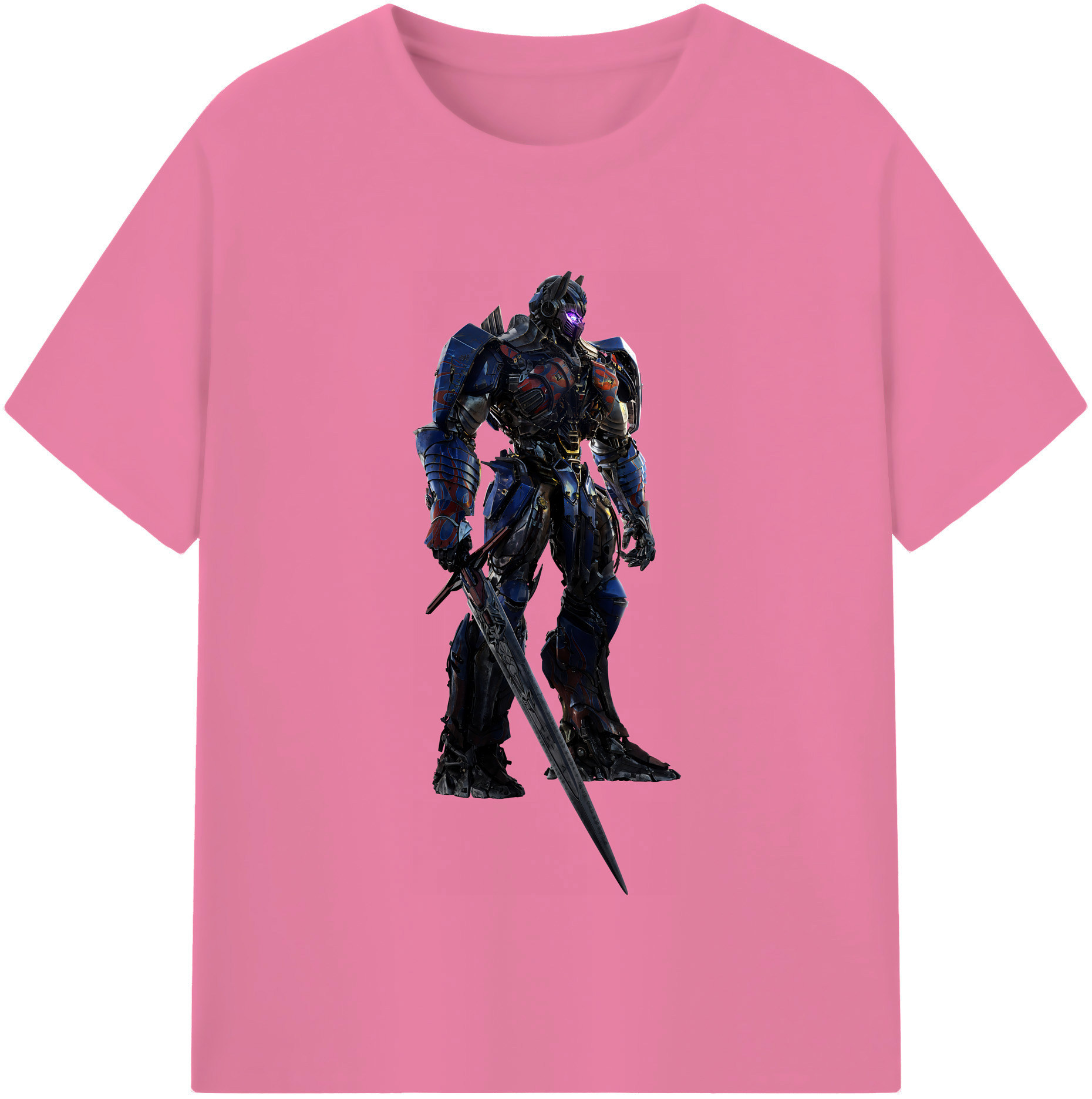 （画像用） Transformers トランスフォーマー 綿100％半袖Tシャツ（フロントプリント）
